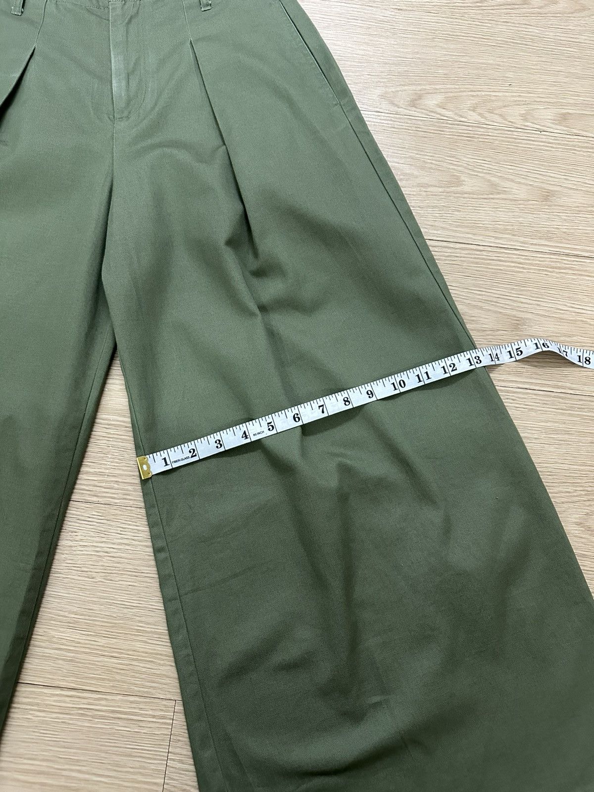 Journal Standard Rare Relume Journal Standard Super Wide Leg Baggy Pants Size 27" / US 4 / IT 40 - 10 Thumbnail
