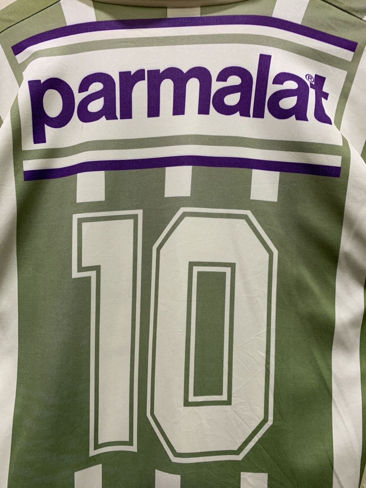 Vintage Vintage 90s Palmeiras Parmalat Jersey Size US L / EU 52-54 / 3 - 5 Thumbnail