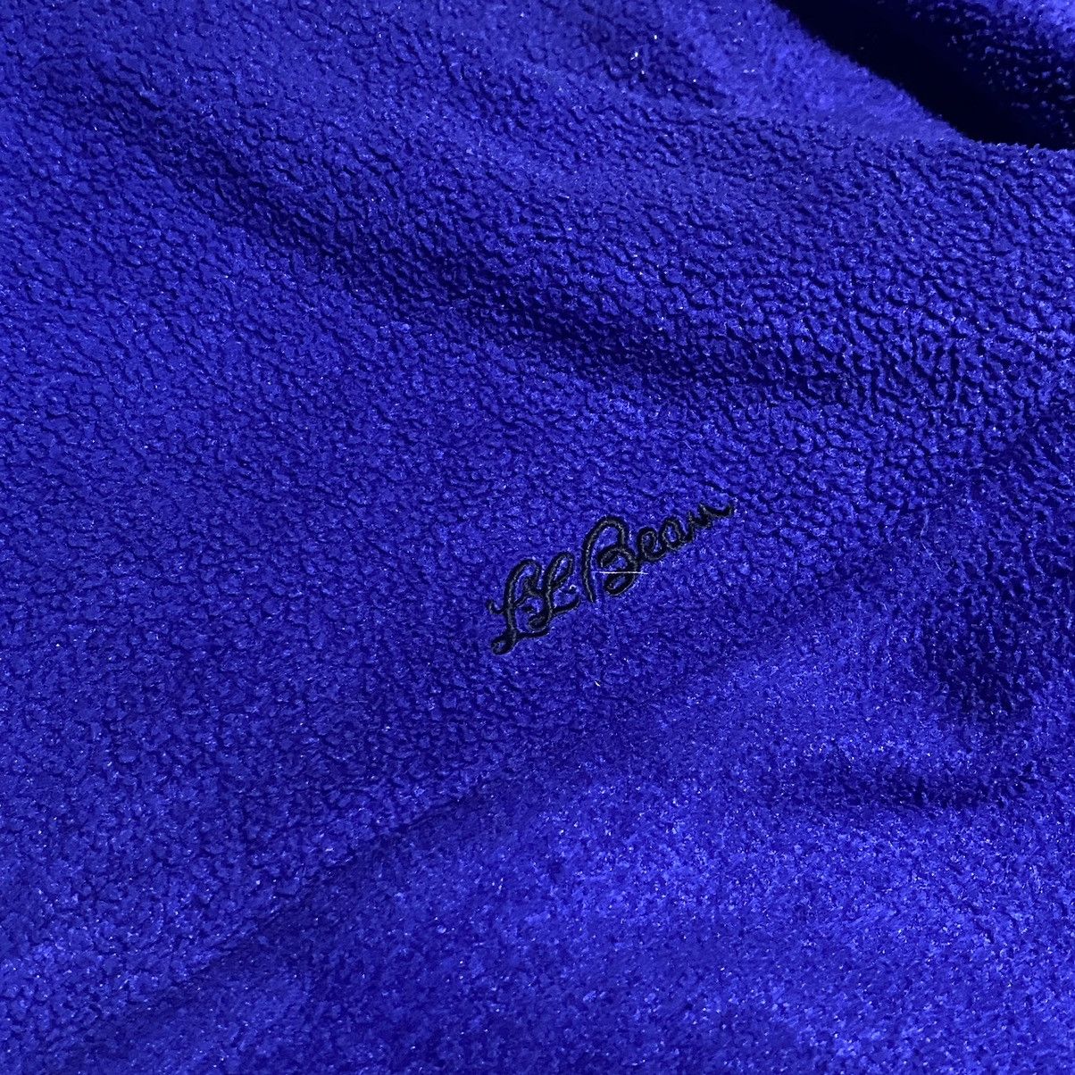 L.L. Bean Vintage 90s L.L. Bean Pullover Snap T Fleece Jacket Purple Size US XL / EU 56 / 4 - 9 Thumbnail