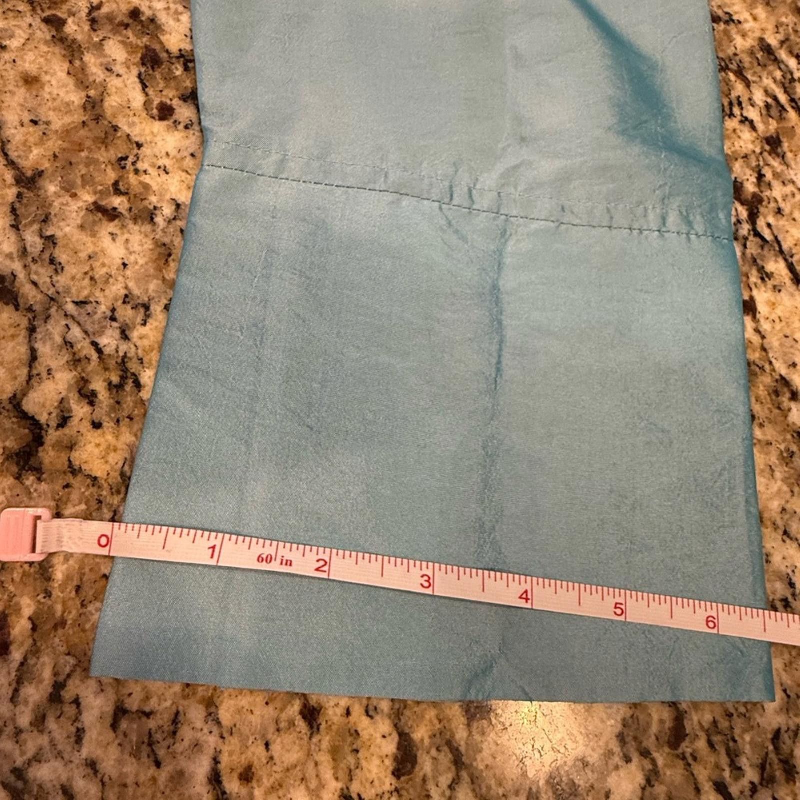Agora Agora shimmery teal suit jacket/top large gold buttons SZ M Size M / US 6-8 / IT 42-44 - 11 Thumbnail