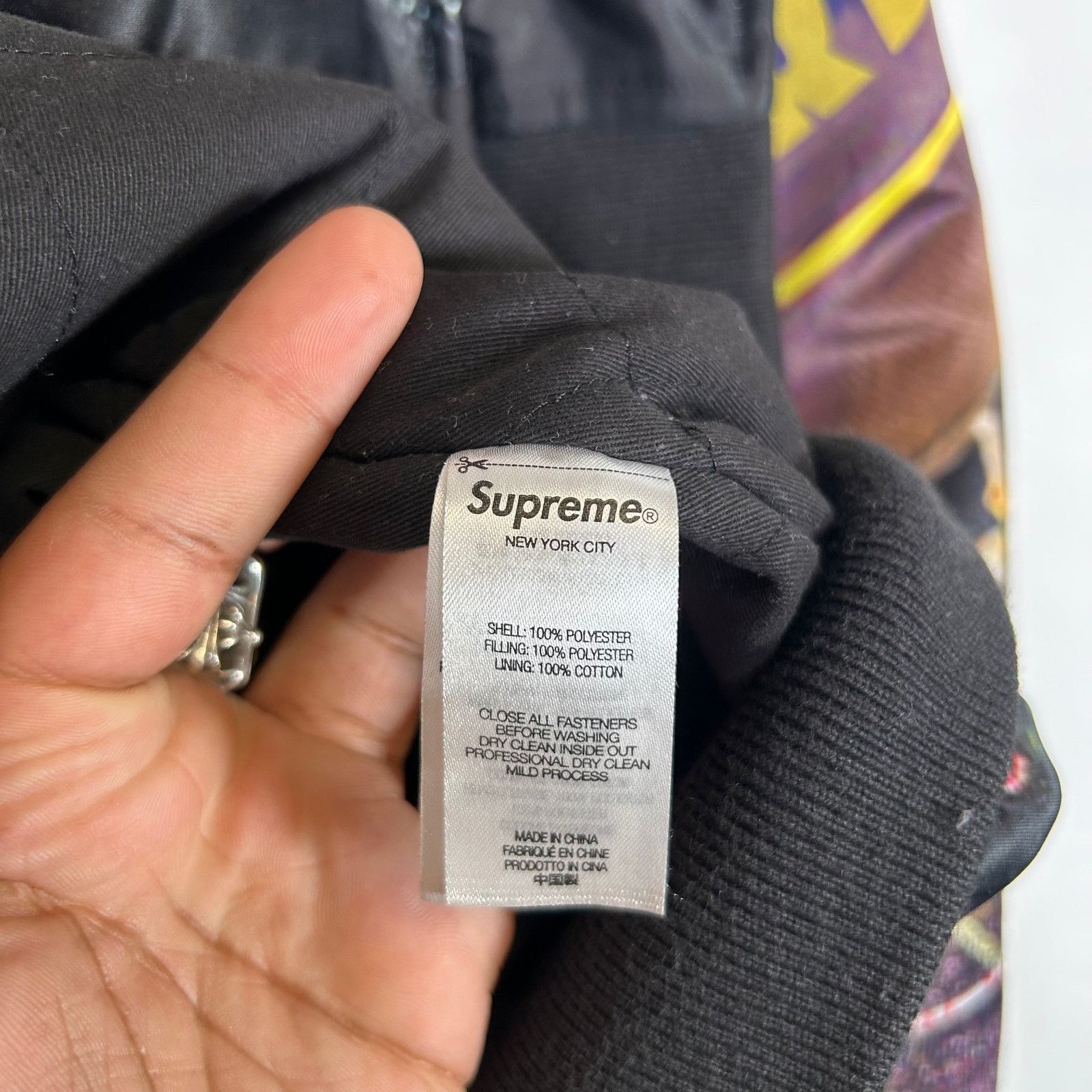 Mitchell & Ness × Supreme Supreme x Mitchell & Ness Stadium Satin Varsity Jacket Size US M / EU 48-50 / 2 - 4 Thumbnail