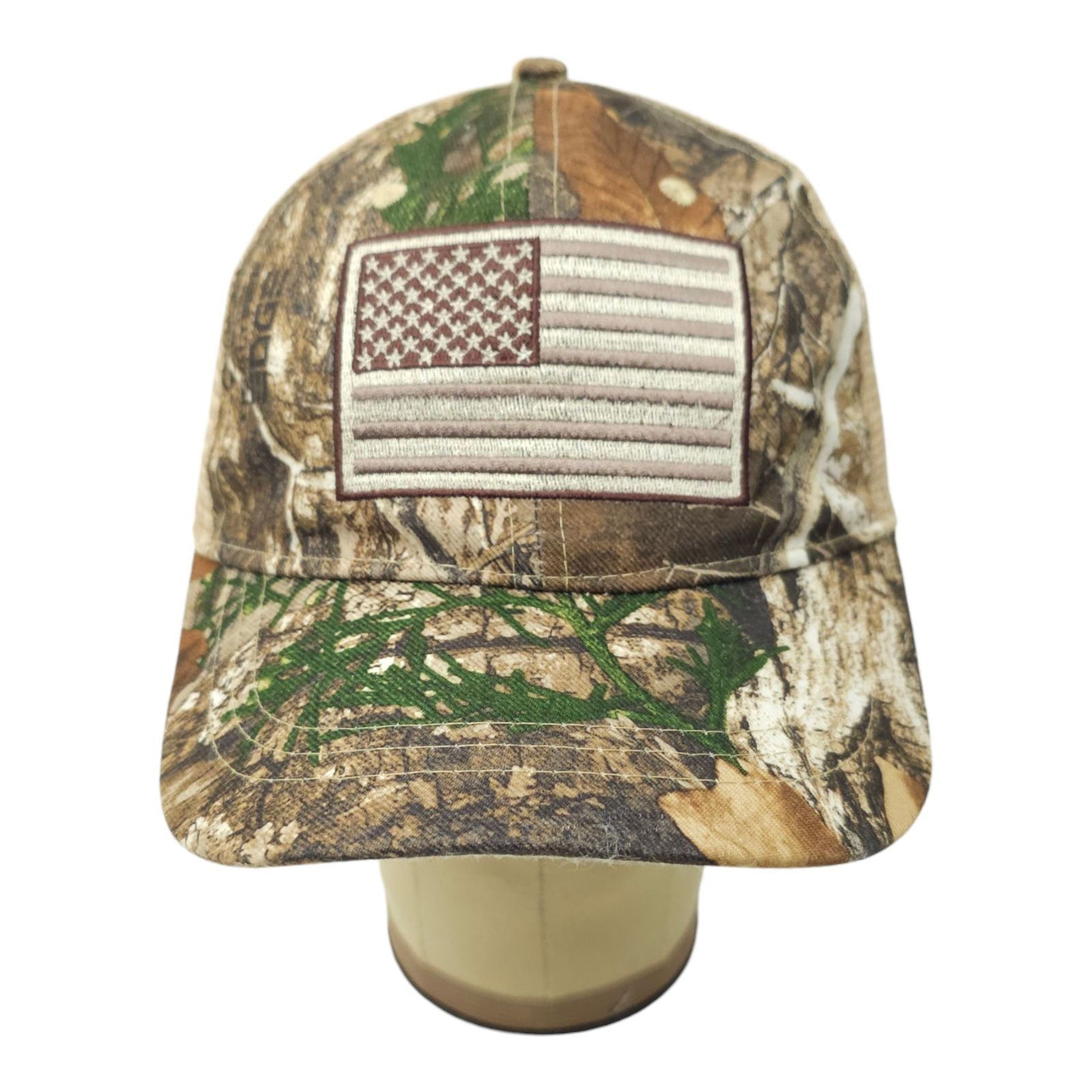 Other Realtree Edge Camo Hat Snapback Cap US Flag Patch Mesh Truck Size ONE SIZE - 12 Thumbnail