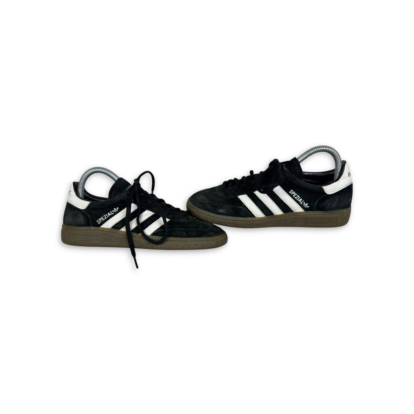 Adidas Adidas Handball Spezial 551483 Men's Black White Shoes 5 Size US 5 / EU 37 - 1 Thumbnail