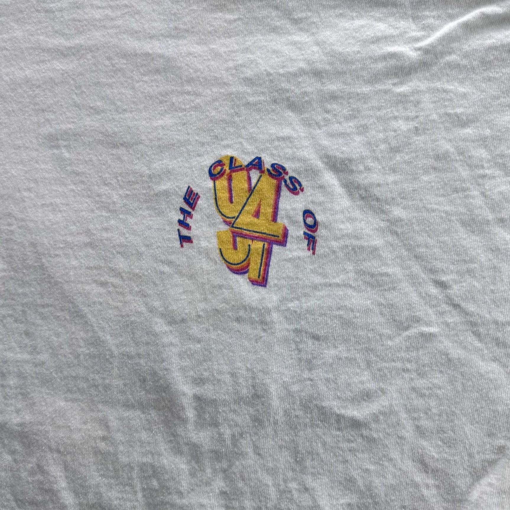 Fruit Of The Loom VINTAGE Fruit of the Loom Shirt Adult XL White Graphic Print Class of 04 Legends Early 2000s Mens Size US XL / EU 56 / 4 - 2 Thumbnail