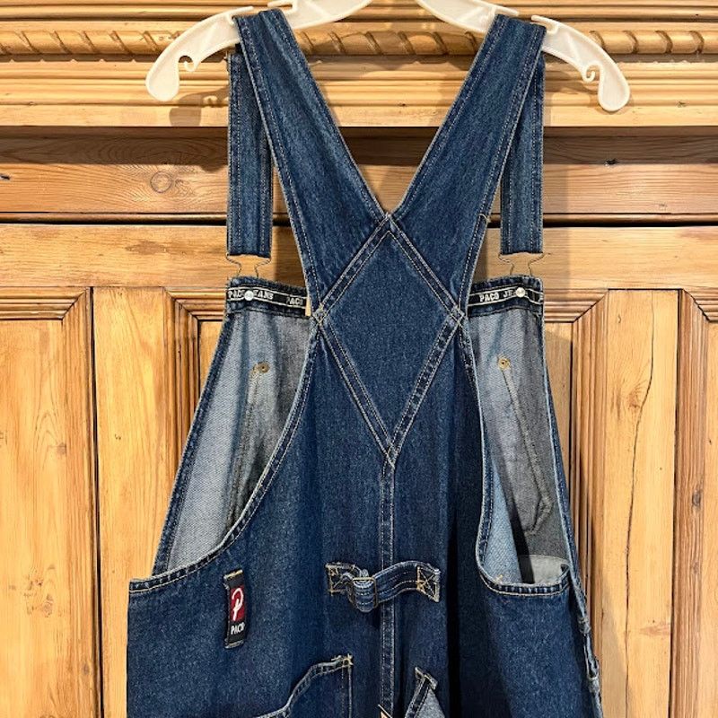 Vintage NWT VTG 90s Paco Jeans Overalls Mens Blue Denim Size L Size US 40 / EU 56 - 10 Thumbnail