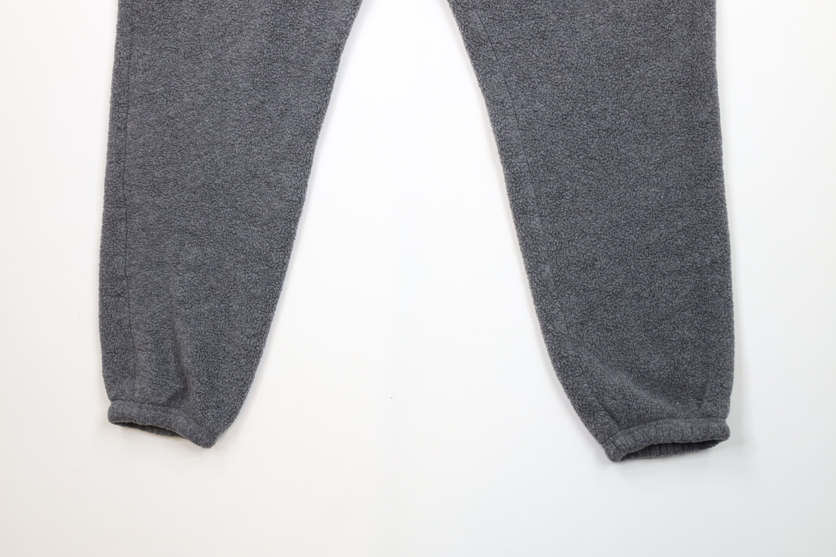Lands' End × Vintage Vintage 90s Lands End Fleece Sweatpants Joggers Gray USA Size US 38 / EU 54 - 4 Thumbnail