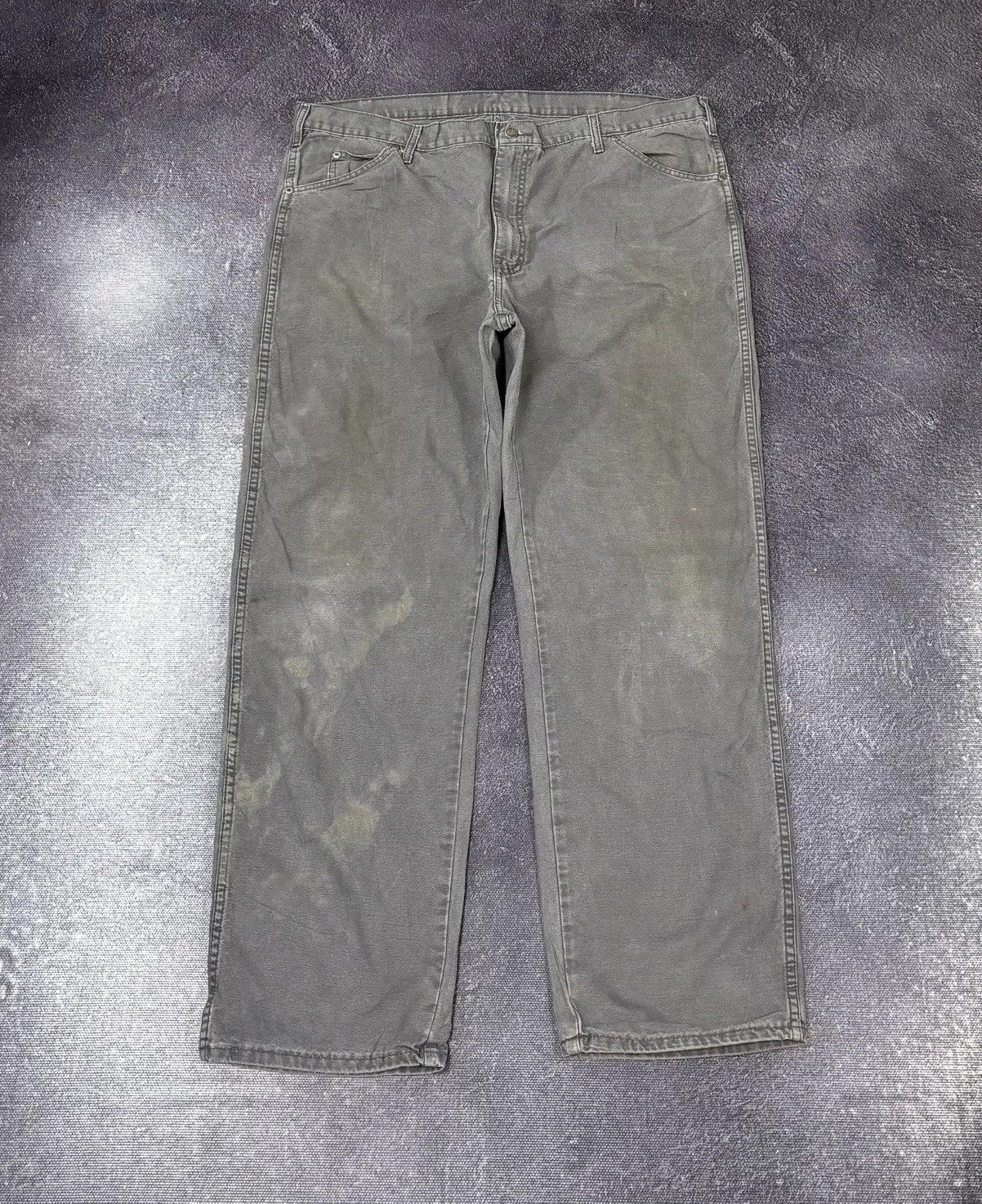 Dickies × Vintage Vintage Dickies USA Carpenter Dad Hype Baggy Pants Jeans Size US 40 / EU 56 - 2 Thumbnail