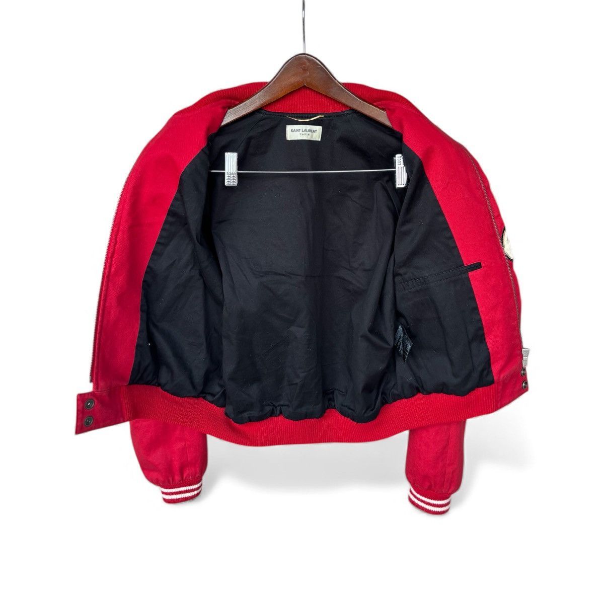 Saint Laurent Paris Saint Laurent Betty Embroidered Denim Jacket Size XS / US 0-2 / IT 36-38 - 3 Thumbnail