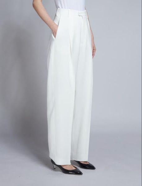 Marni o1w1db10125 Pants in White Size 26" / US 2 / IT 38 - 1 Thumbnail