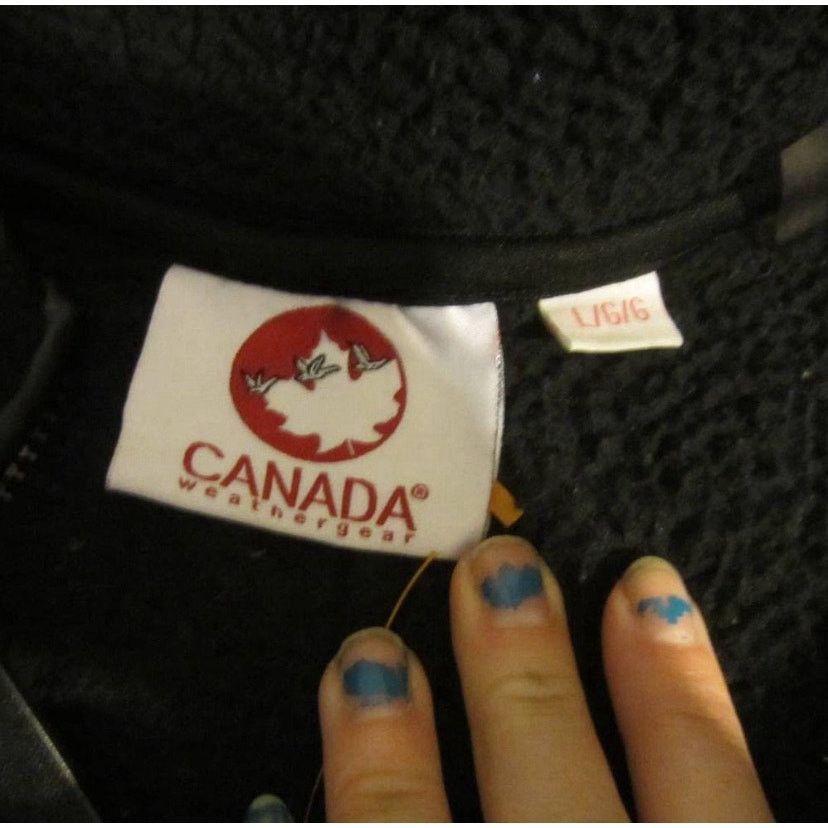 Other Canada Weather Gear Black Faux Fur Zip-Up Fleece Jacket L Size L / US 10 / IT 46 - 5 Thumbnail