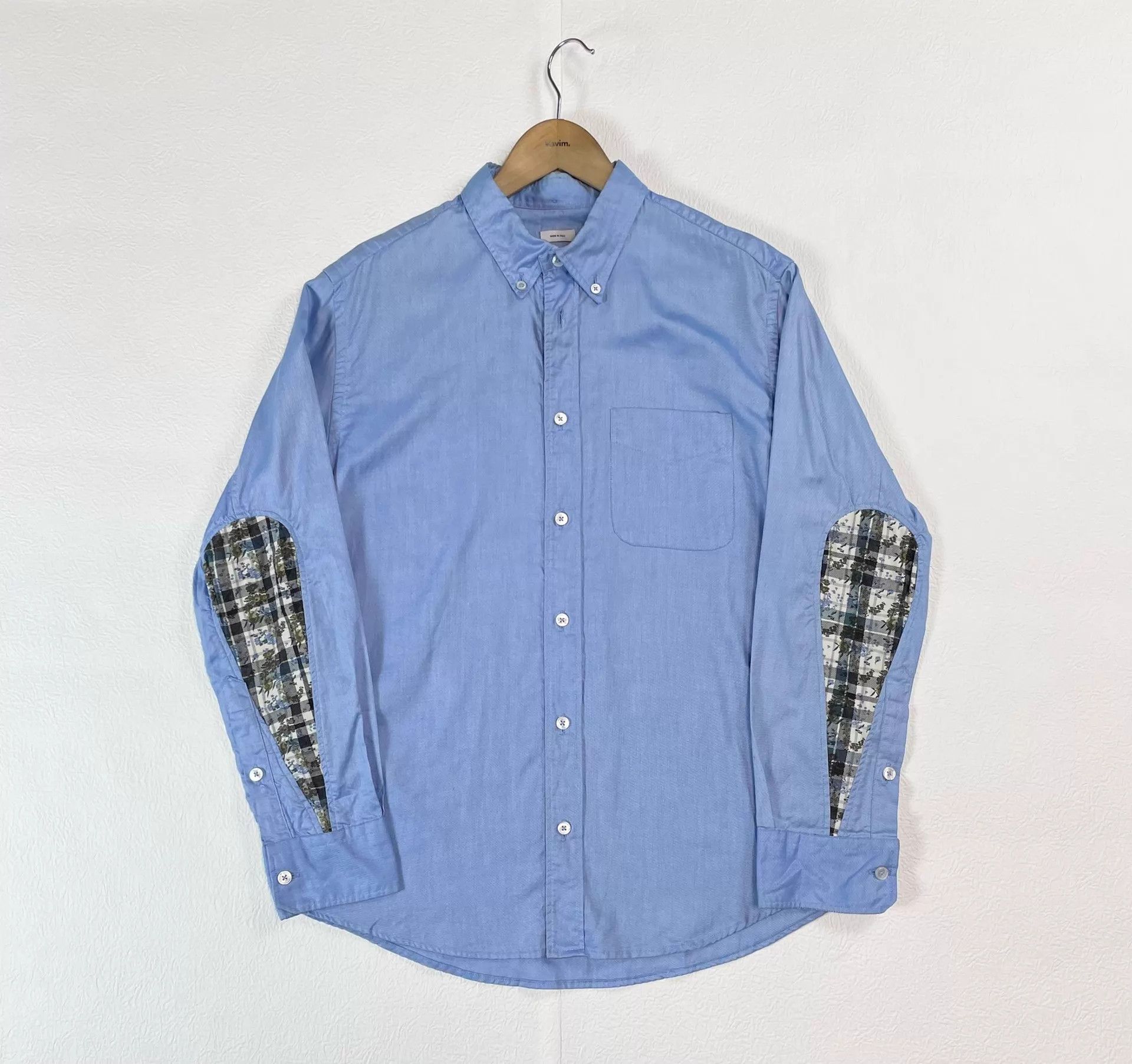 Visvim VISVIM IT ALBACORE L/S Italian Plaid Floral Drop Size US S / EU 44-46 / 1 - 1 Thumbnail