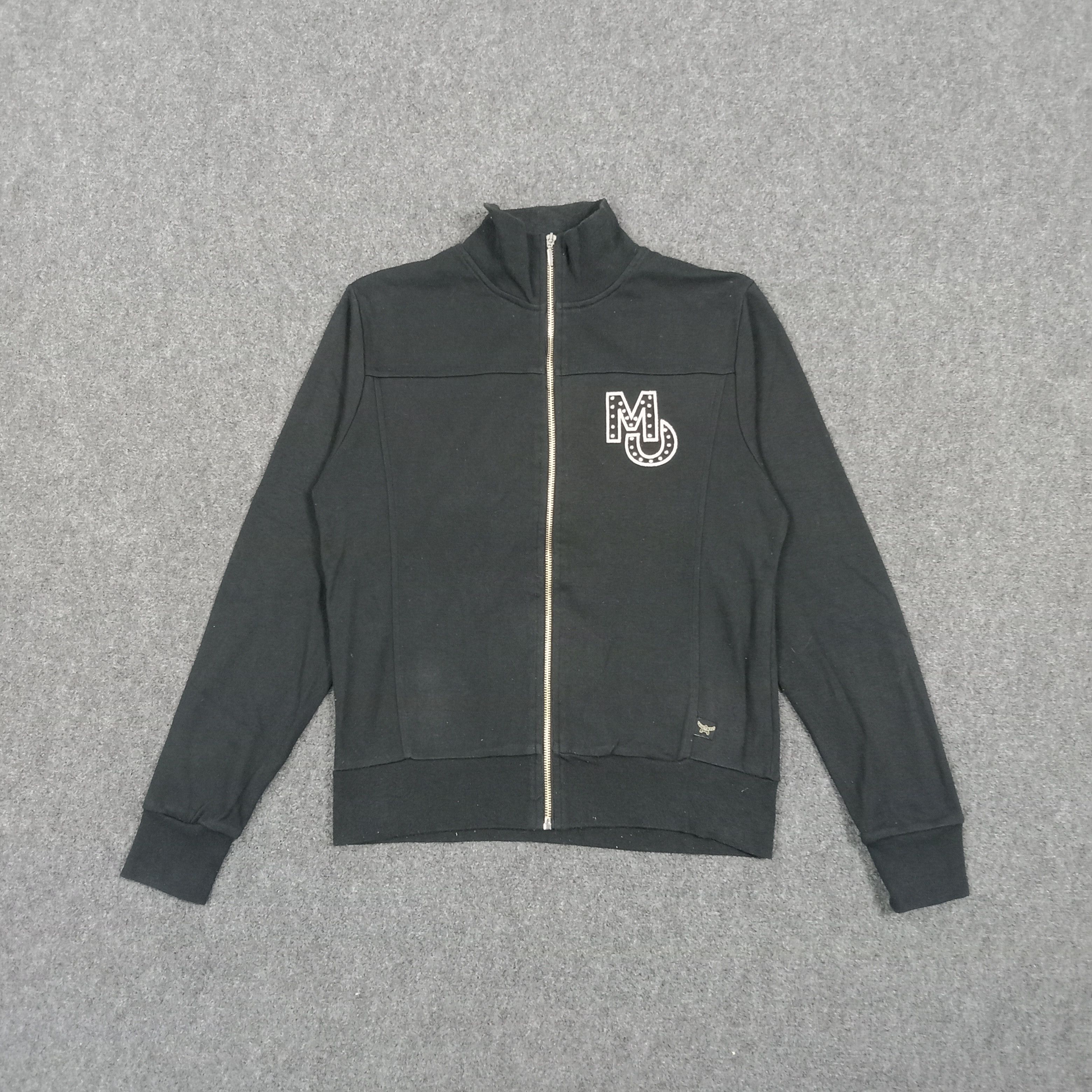 MCM MCM OTC Rhinestone MU Logo Track Jacket C289N18 Size XS / US 0-2 / IT 36-38 - 1 Thumbnail