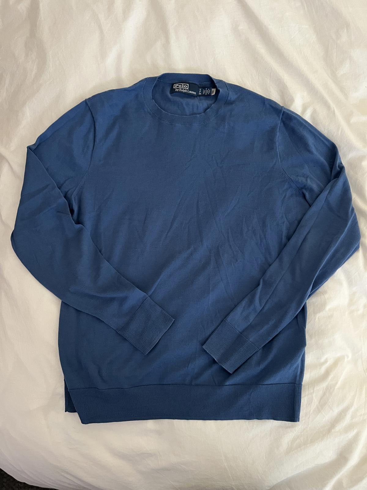 Polo Ralph Lauren Polo Ralph Lauren Pima Cotton Sweater Blue Size US S / EU 44-46 / 1 - 4 Thumbnail