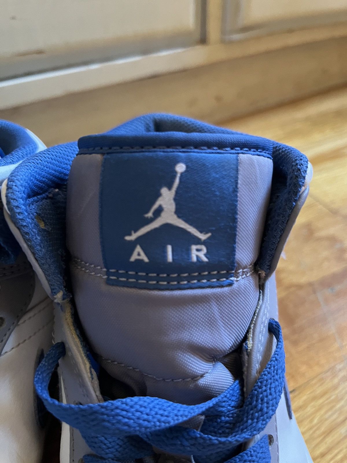 Jordan Brand Grey And Blue Jordan 1 Size US 8 / EU 41 - 4 Thumbnail