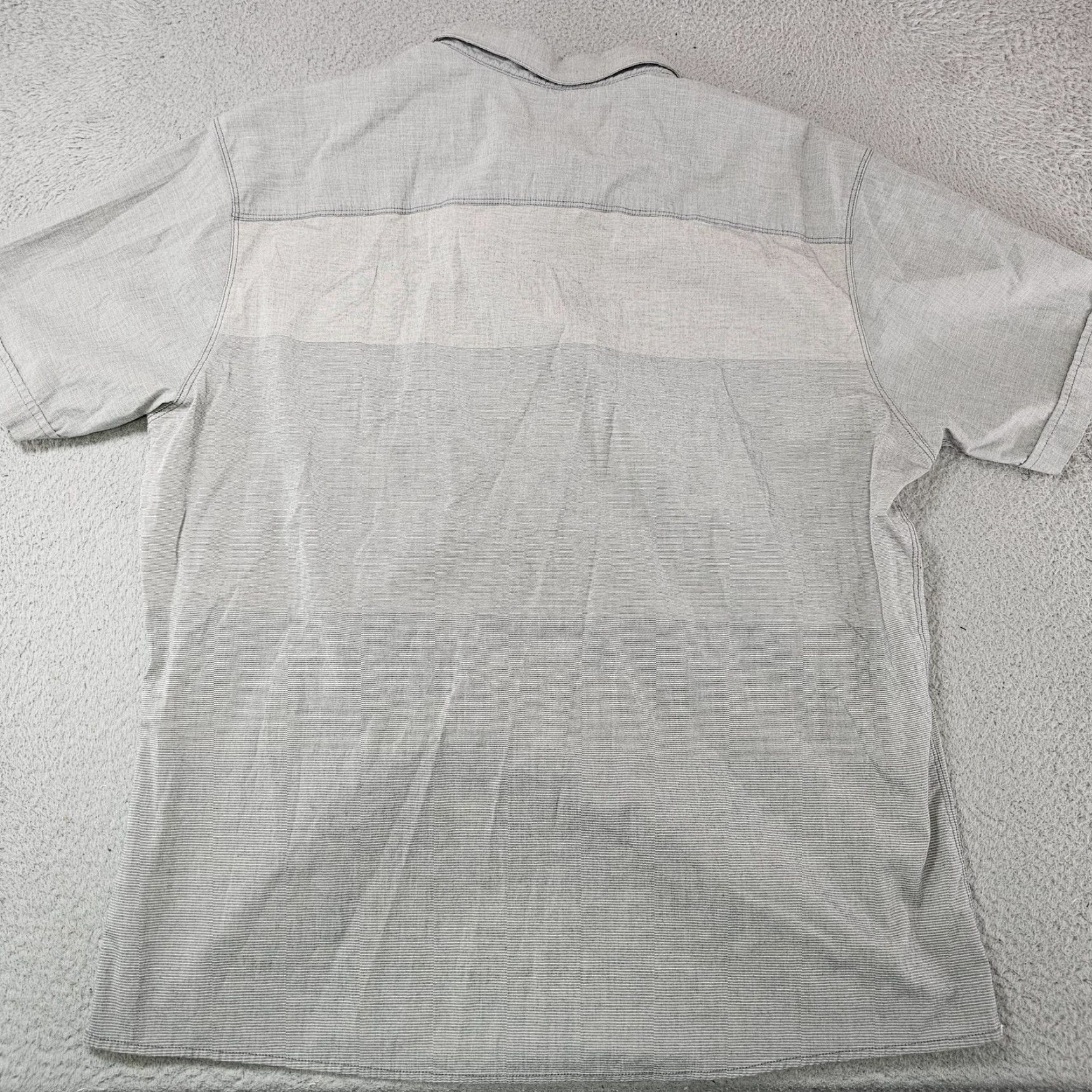 Vintage Kuhl Shirt Mens XL Gray Short Sleeve Button Up Stretch Performance Travel Casual Size US XL / EU 56 / 4 - 6 Thumbnail