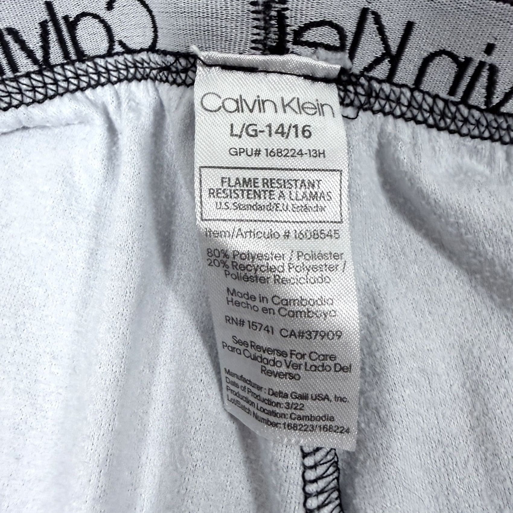 Calvin Klein Calvin Klein Stretch Pajama Pants Men’s Size Large Heather Gray Size US 33 - 4 Thumbnail