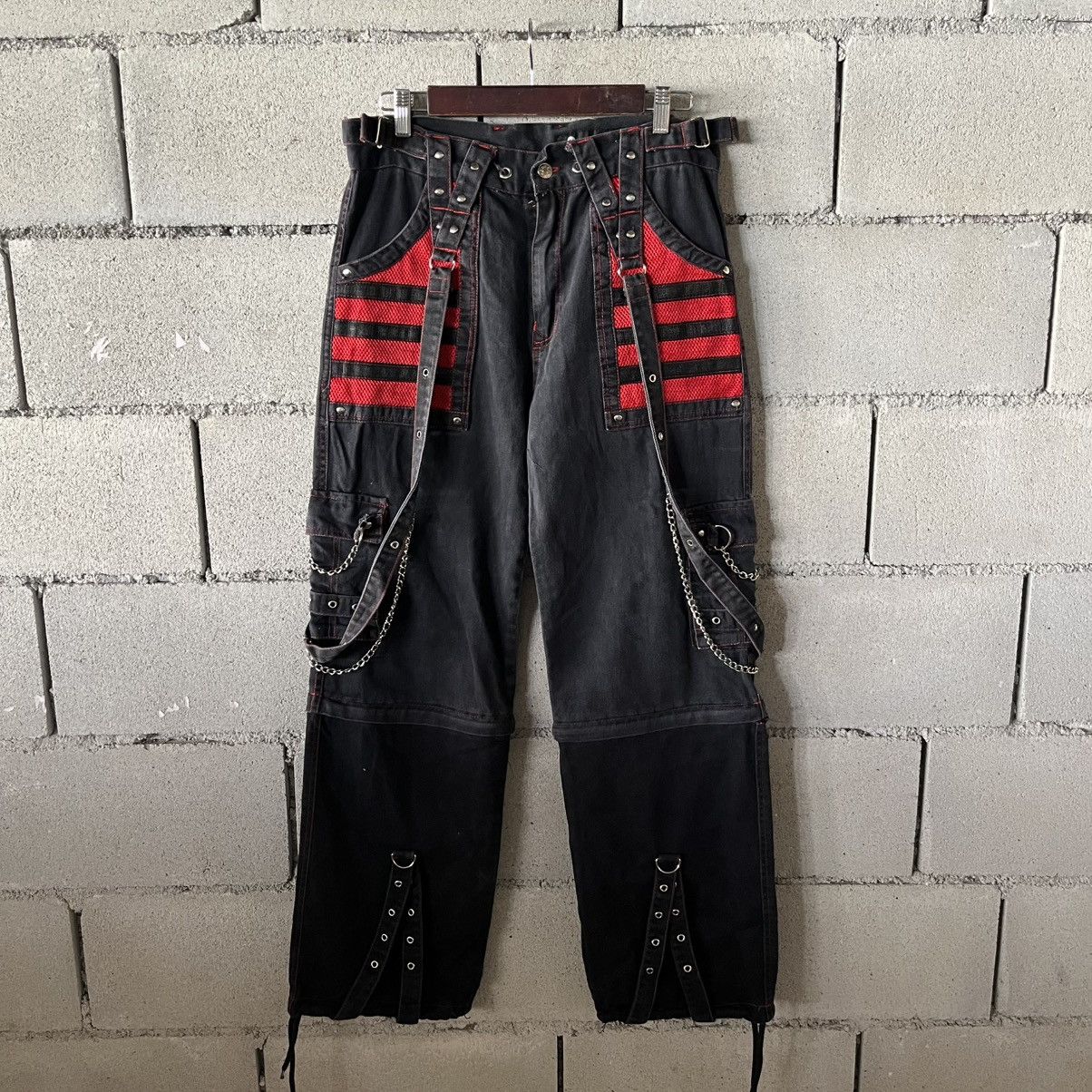 If Six Was Nine × Tripp NYC Darkrock Punk 2 way pants🤘 Size US 34 / EU 50 - 6 Thumbnail