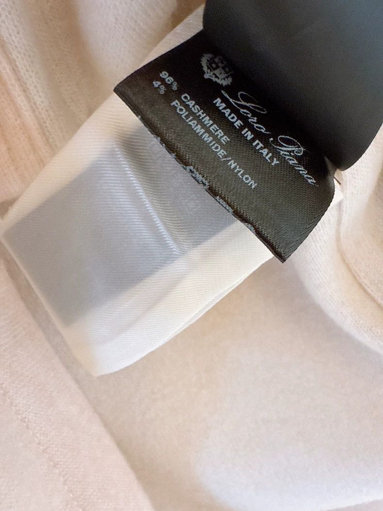 Loro Piana LORO PIANA Creamy colored cashmere coat with collar Size XS / US 0-2 / IT 36-38 - 7 Thumbnail