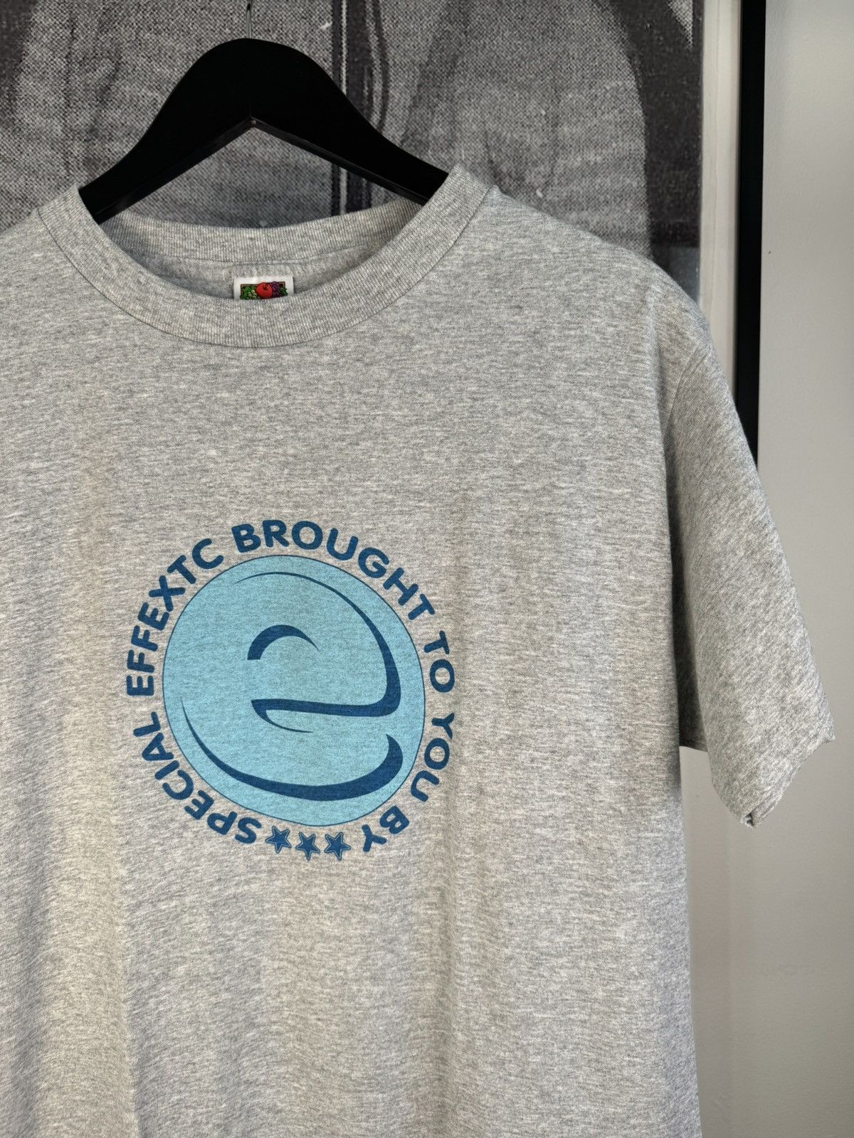 Vintage NECKBREAKER 💊 90's ECSTASY / XTC "SPECIAL EFFEXTC" SHIRT Size US L / EU 52-54 / 3 - 2 Thumbnail