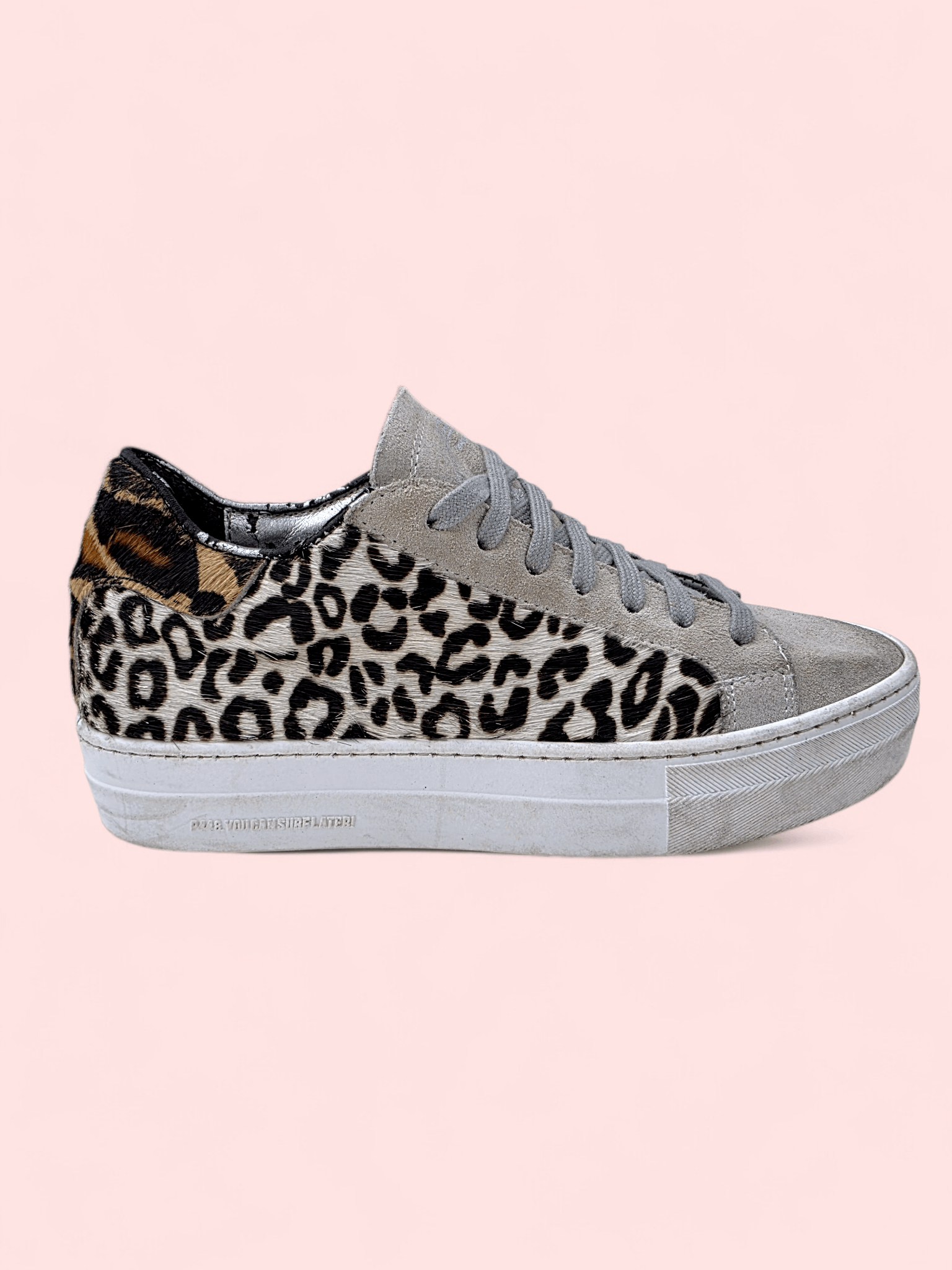 P448 P448 sneakers featuring a mix suede animal print-FASHIONELLA Size US 6 / IT 36 - 3 Thumbnail