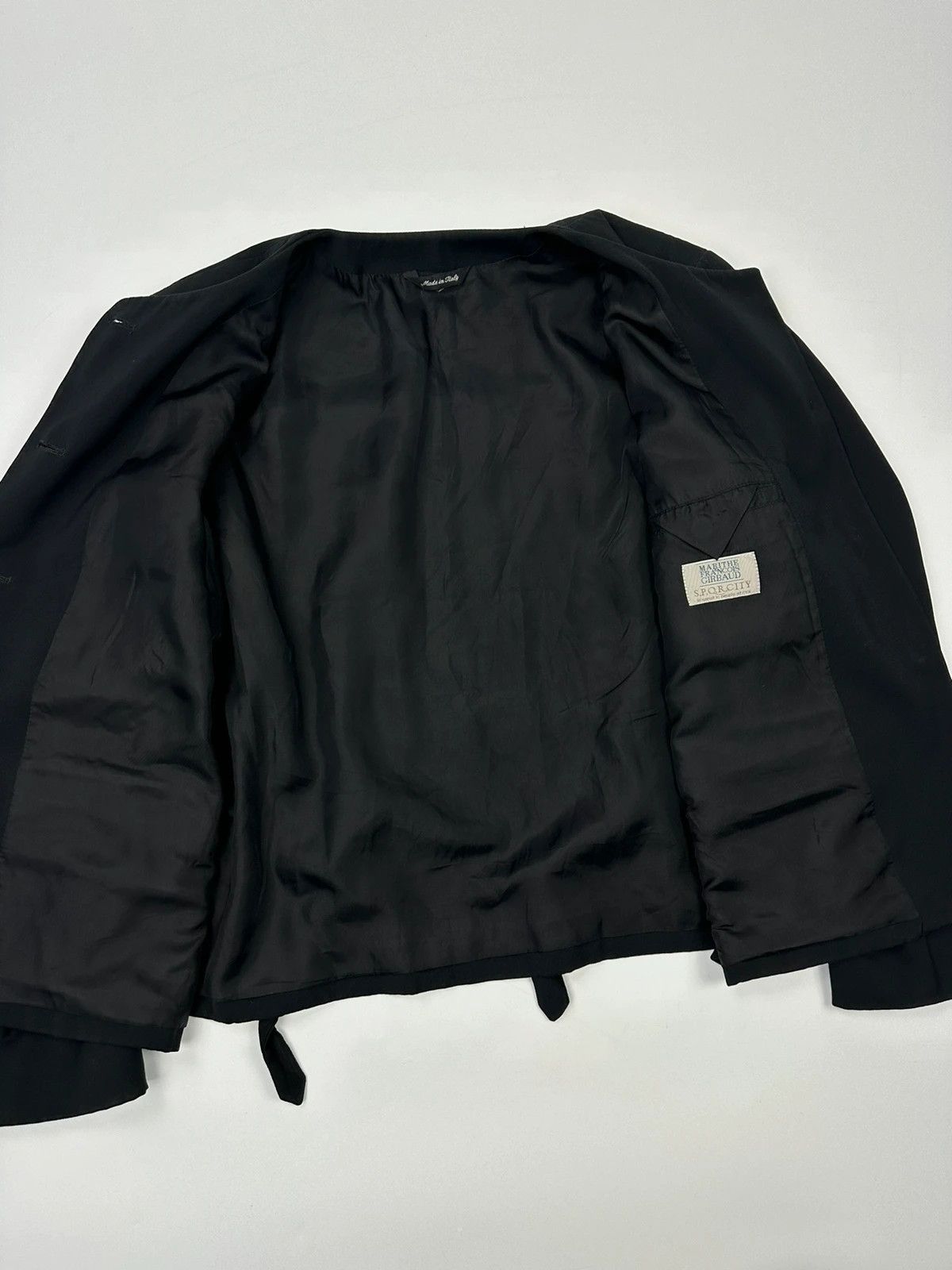 Marithe + Francois Girbaud Marithé + François Girbaud 90’s Dress Casual Black Jacket Size L / US 10 / IT 46 - 13 Thumbnail