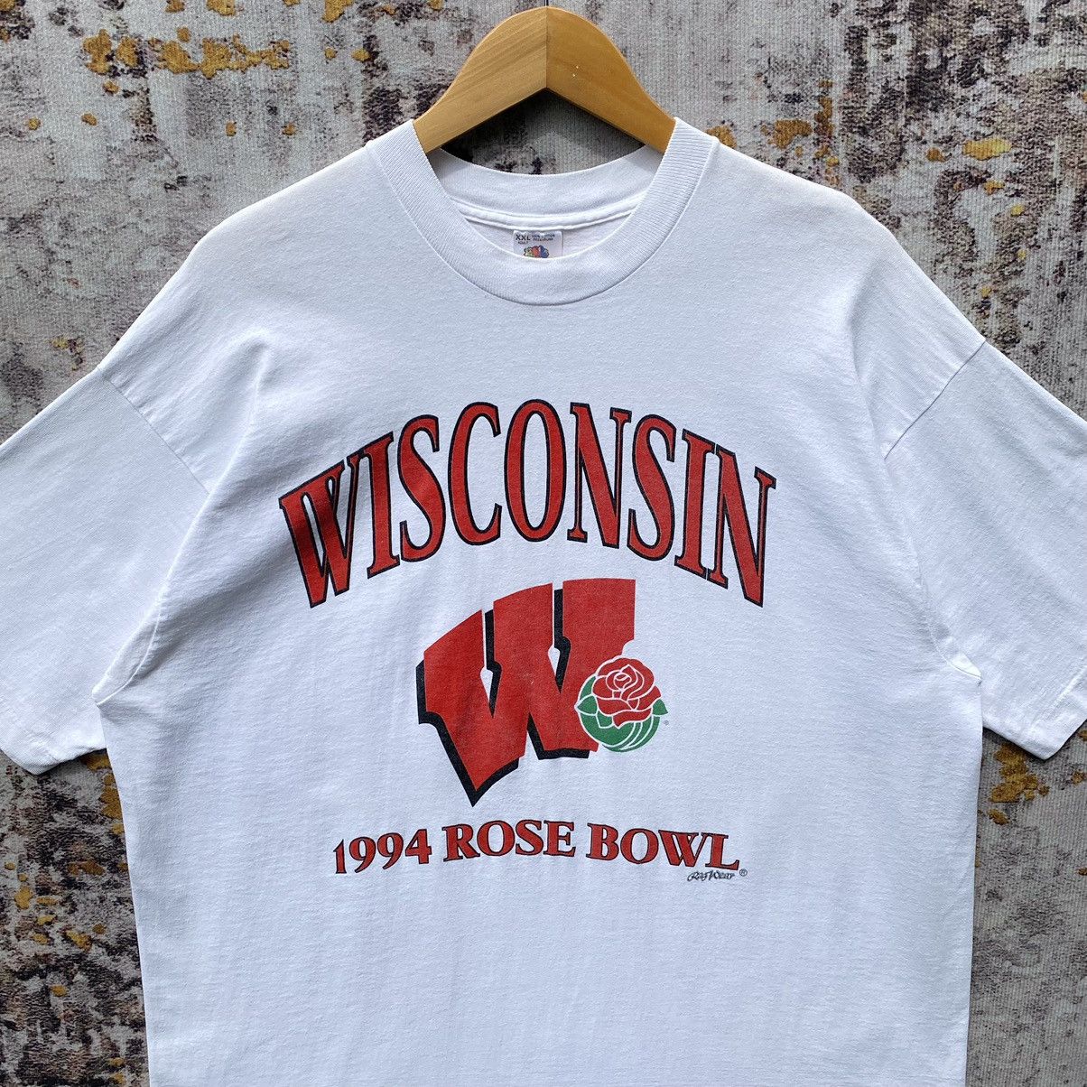 NCAA × Vintage Vintage Wisconsin 1994 Rose Bowl Shirt Rose Bowl College Size US XXL / EU 58 / 5 - 5 Thumbnail