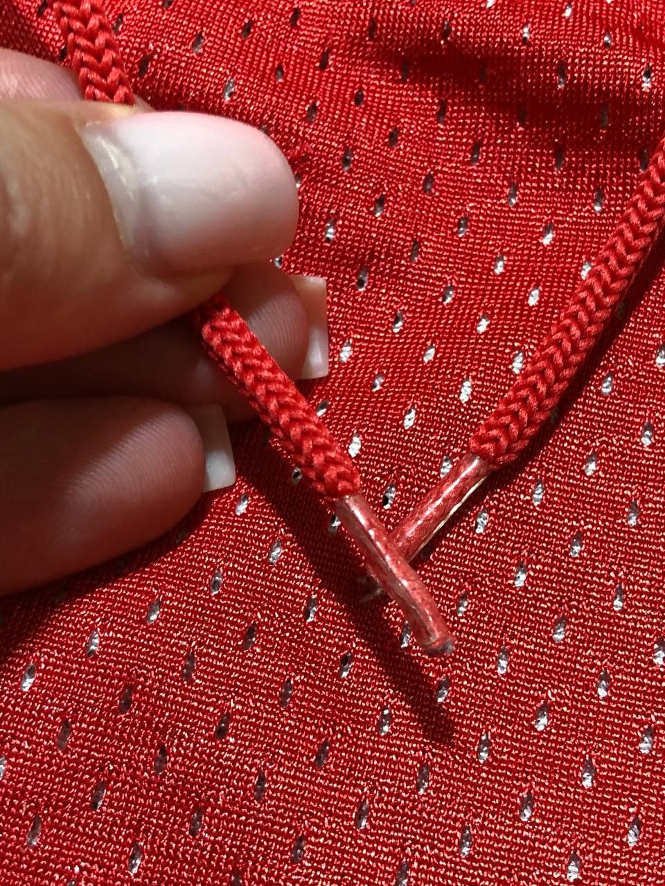 Nike streetwear shorts red NIKE logo Vintage crazy Y2K size M Size 32" / US 10 / IT 46 - 9 Thumbnail