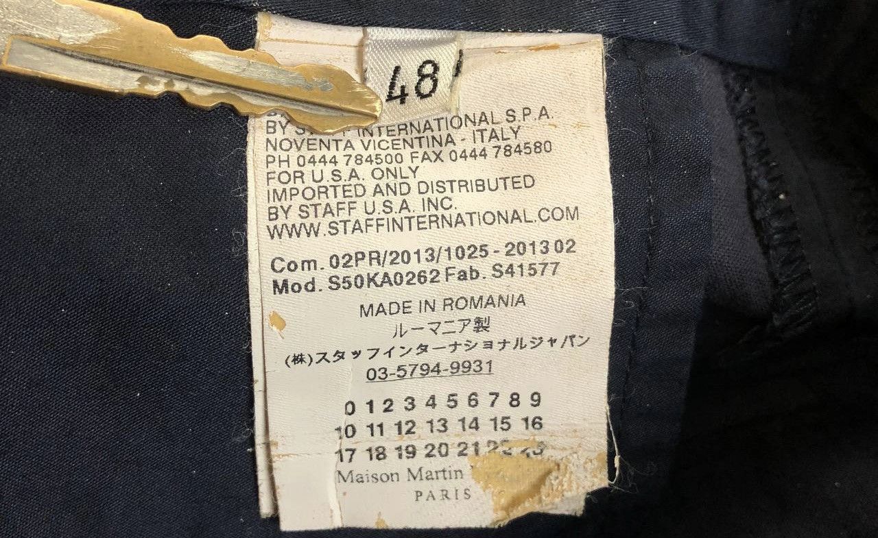 Maison Margiela Maison Margiela - FW13 Cotton Trouser Size US 34 / EU 50 - 10 Thumbnail