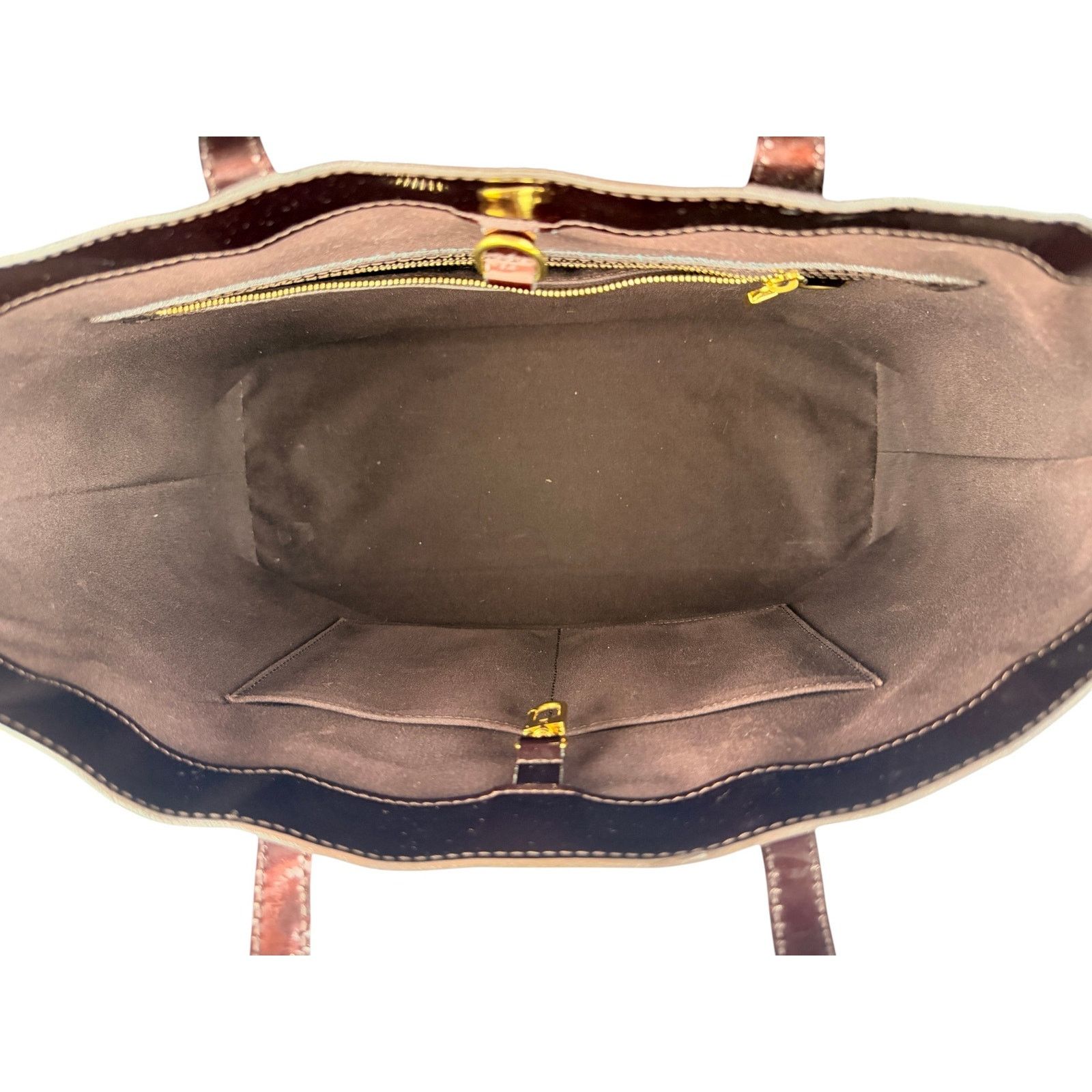 Louis Vuitton Louis Vuitton Amarante Monogram Vernis Wilshire MM Bag Size ONE SIZE - 8 Thumbnail