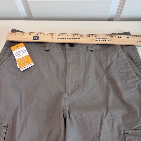 Haggar HAGGAR OZARK TREK CARGO Flat Pant Moss Green 34 W Straight Size US 34 / EU 50 - 4 Thumbnail
