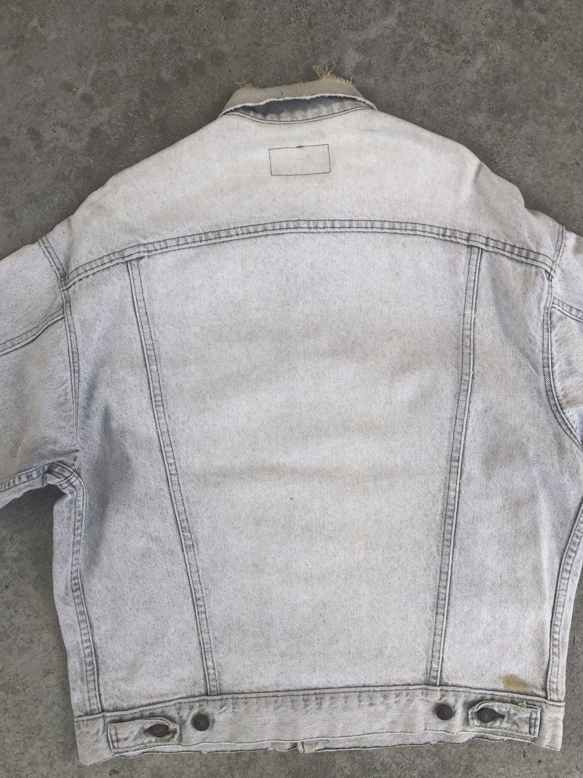 Levi's Vintage 80’s Levis Denim Jacket Distressed Size US L / EU 52-54 / 3 - 9 Thumbnail