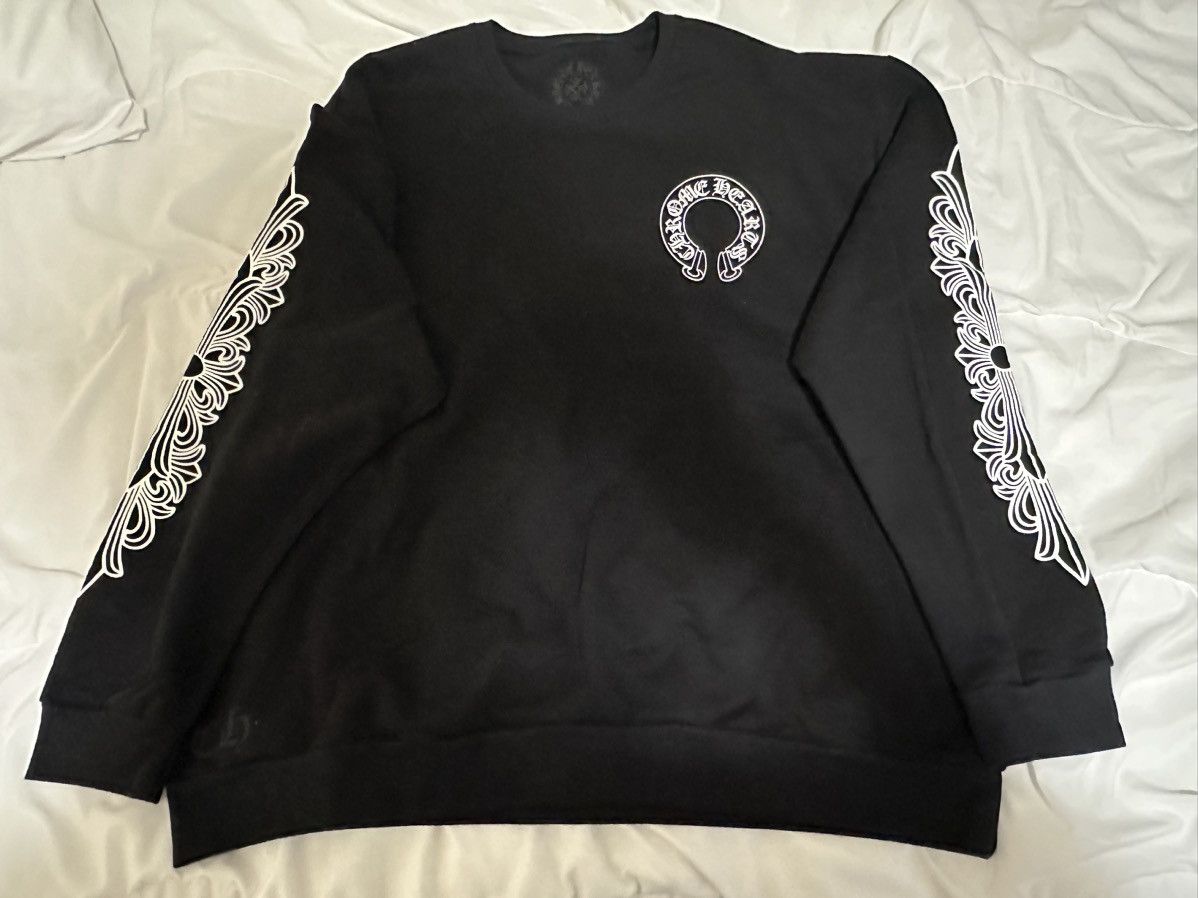 Chrome Hearts Chrome Hearts Crewneck Size US XL / EU 56 / 4 - 1 Thumbnail