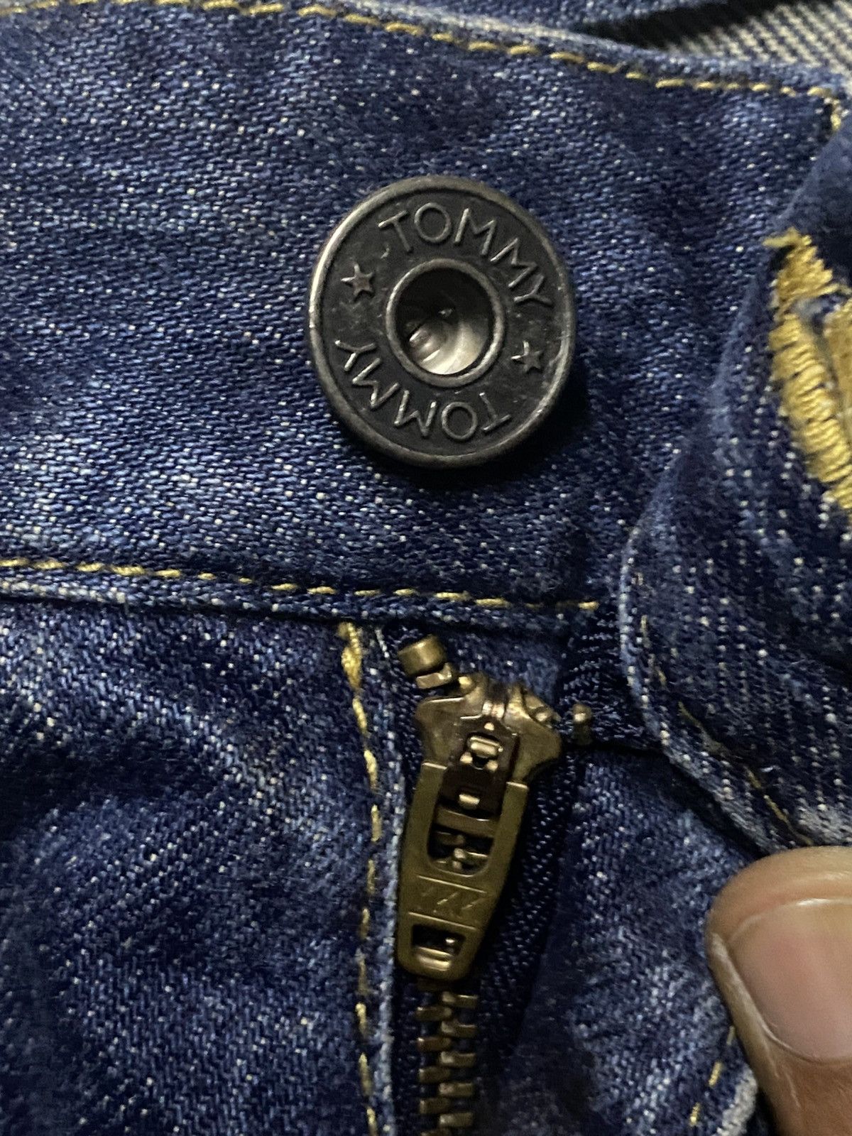 Martine Rose × Tommy Jeans Vintage Tommy Hilfiger Girl Grunge Print Logo Baggy Jeans Size US 31 - 9 Thumbnail
