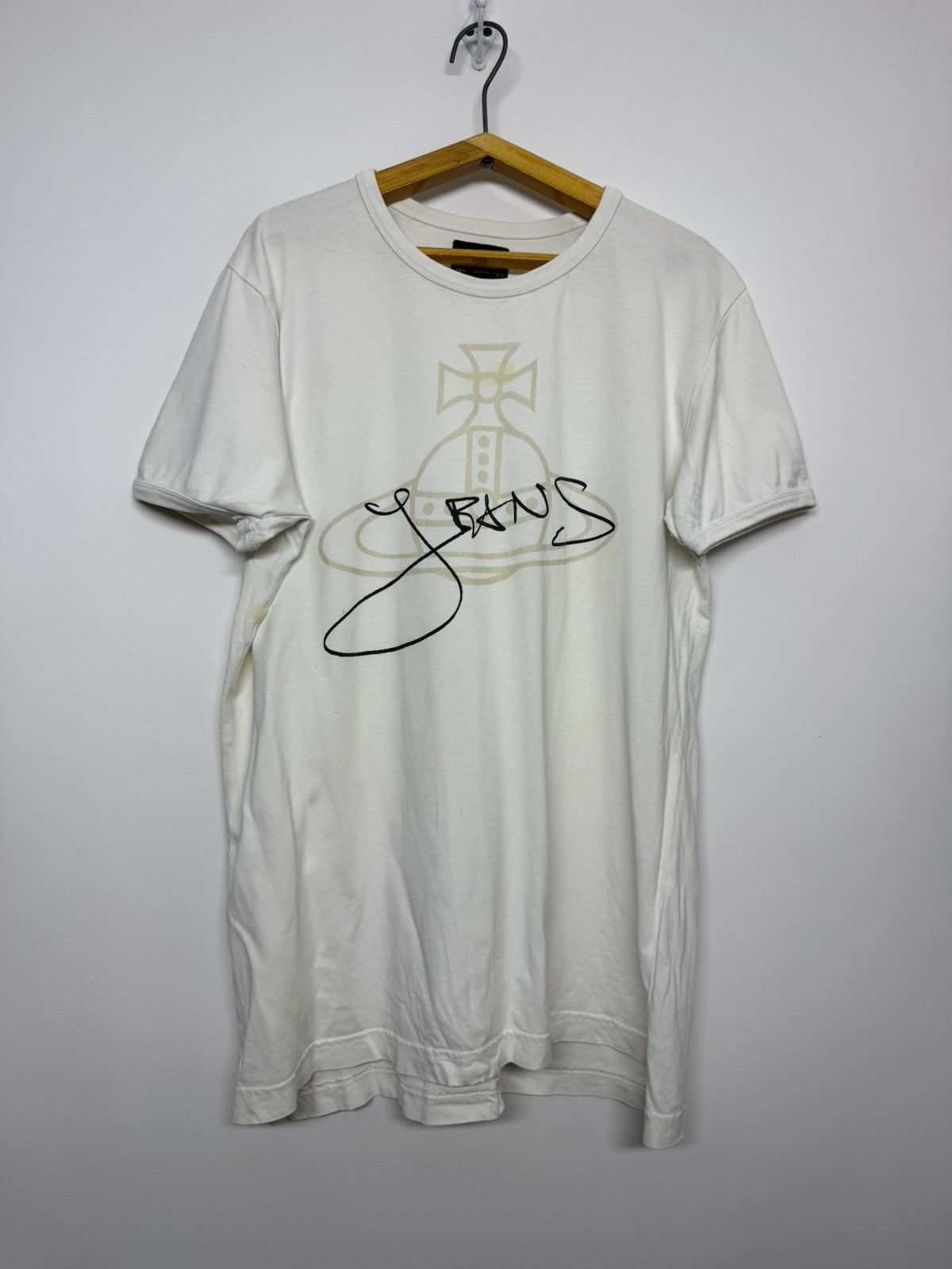Vivienne Westwood Vintage Y2k Vivienne Westwood Anglomania🤍 Print T-Shirt 00’s Size L / US 10 / IT 46 - 3 Thumbnail