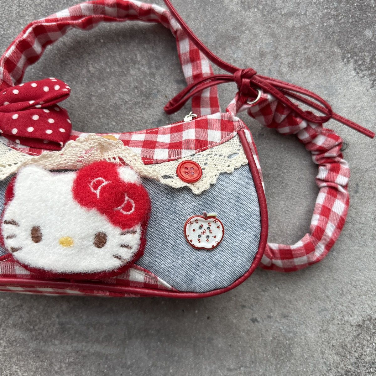 Hysteric Glamour Hello Kitty 2000’s Aesthetic Y2K Glam Shoulder Bag Size ONE SIZE - 4 Thumbnail