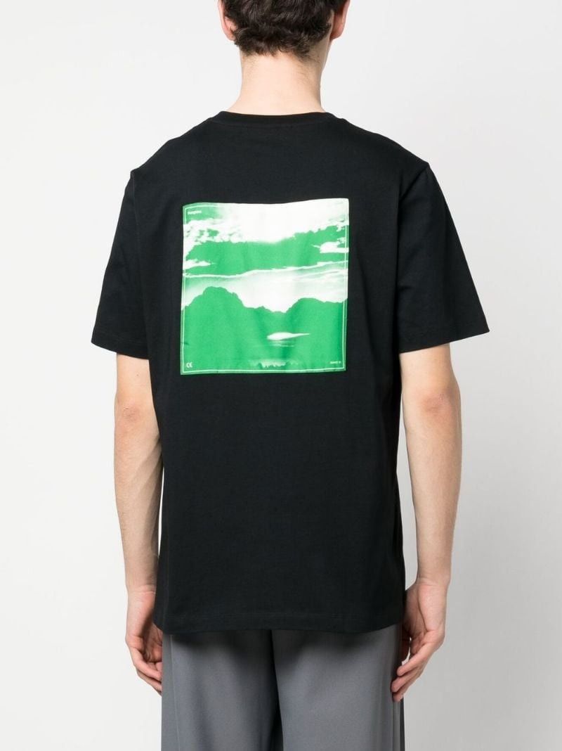 OAMC o1y0225 Logo Crewneck T-Shirt in Black Size US M / EU 48-50 / 2 - 4 Thumbnail