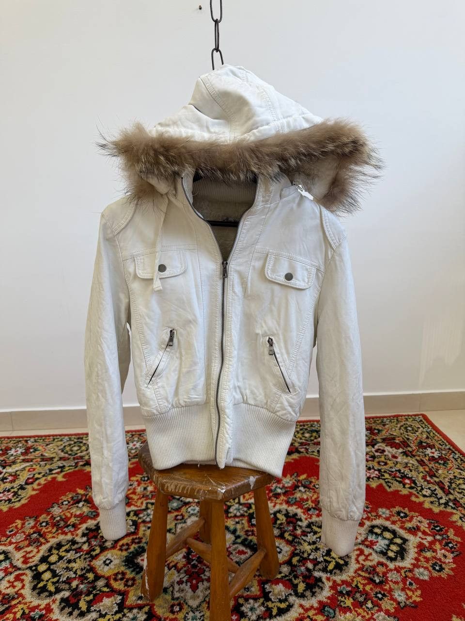 Japanese Brand Avant-Garde Hysteric Glamour Leather Fur Fell Jacket Y2K Size US S / EU 44-46 / 1 - 3 Thumbnail