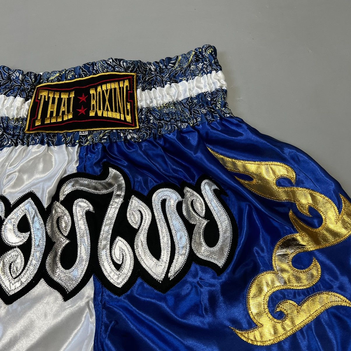 Japanese Brand × Vintage Vintage Muay Thai Boxing Shorts Size US 34 / EU 50 - 5 Thumbnail