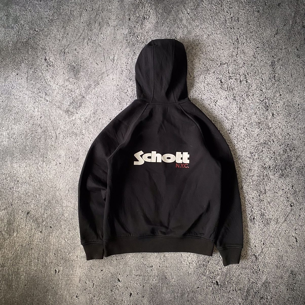 Schott × Vintage Schott Fleece Sherpa Bomber Zip Active Jacket Size US M / EU 48-50 / 2 - 8 Thumbnail