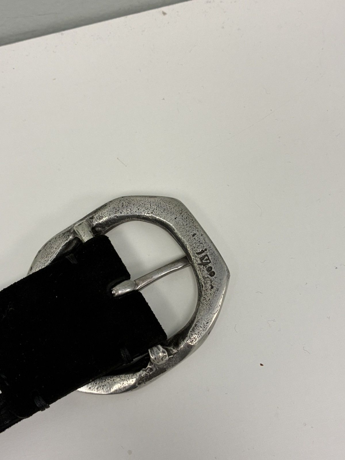 John Varvatos Nova Suede Belt. Size 32 Size 32 - 8 Thumbnail