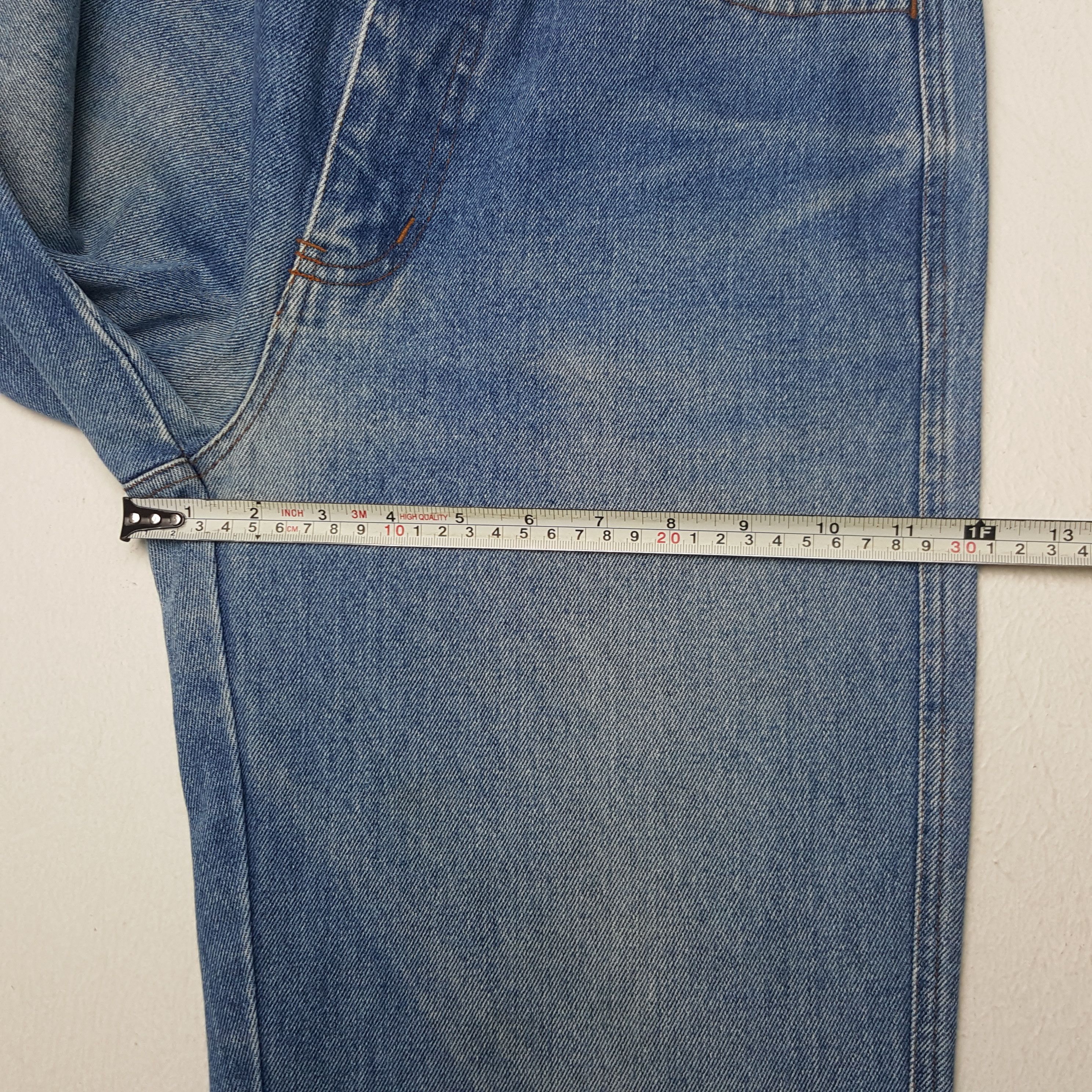 Ferrari × Vintage Vintage Ferrari Magneti Marelli Formula One Denim Jeans Size US 29 - 11 Thumbnail