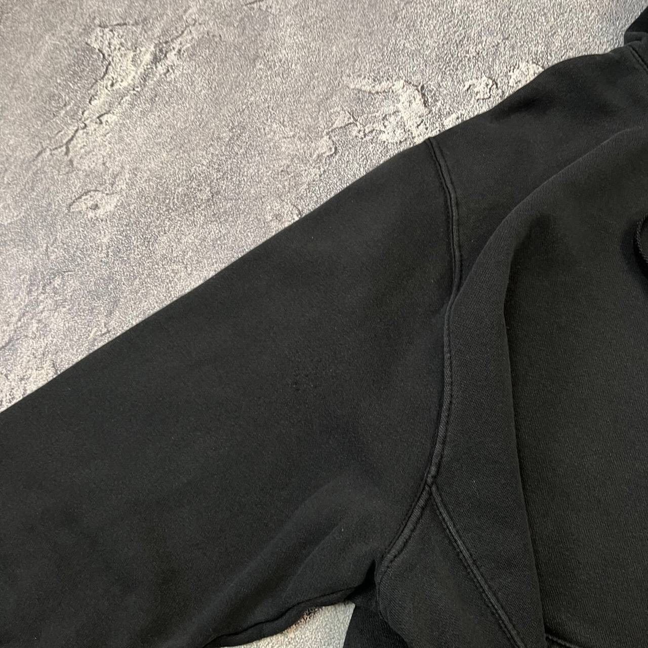 Nike Vintage Nike Black Drill Hoodie Mini Swoosh Y2K Size XL Size US XL / EU 56 / 4 - 6 Thumbnail