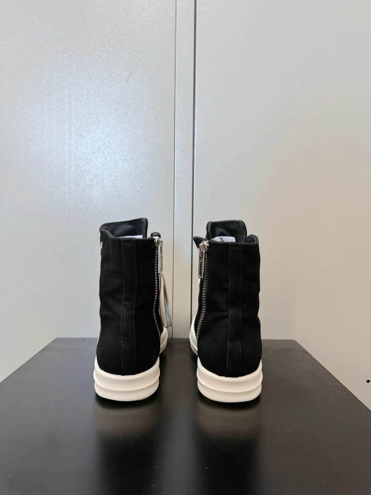 Rick Owens Drkshdw Rick Owens Drkshdw Converse high-top sneakers Size US 5.5 / IT 35.5 - 3 Thumbnail