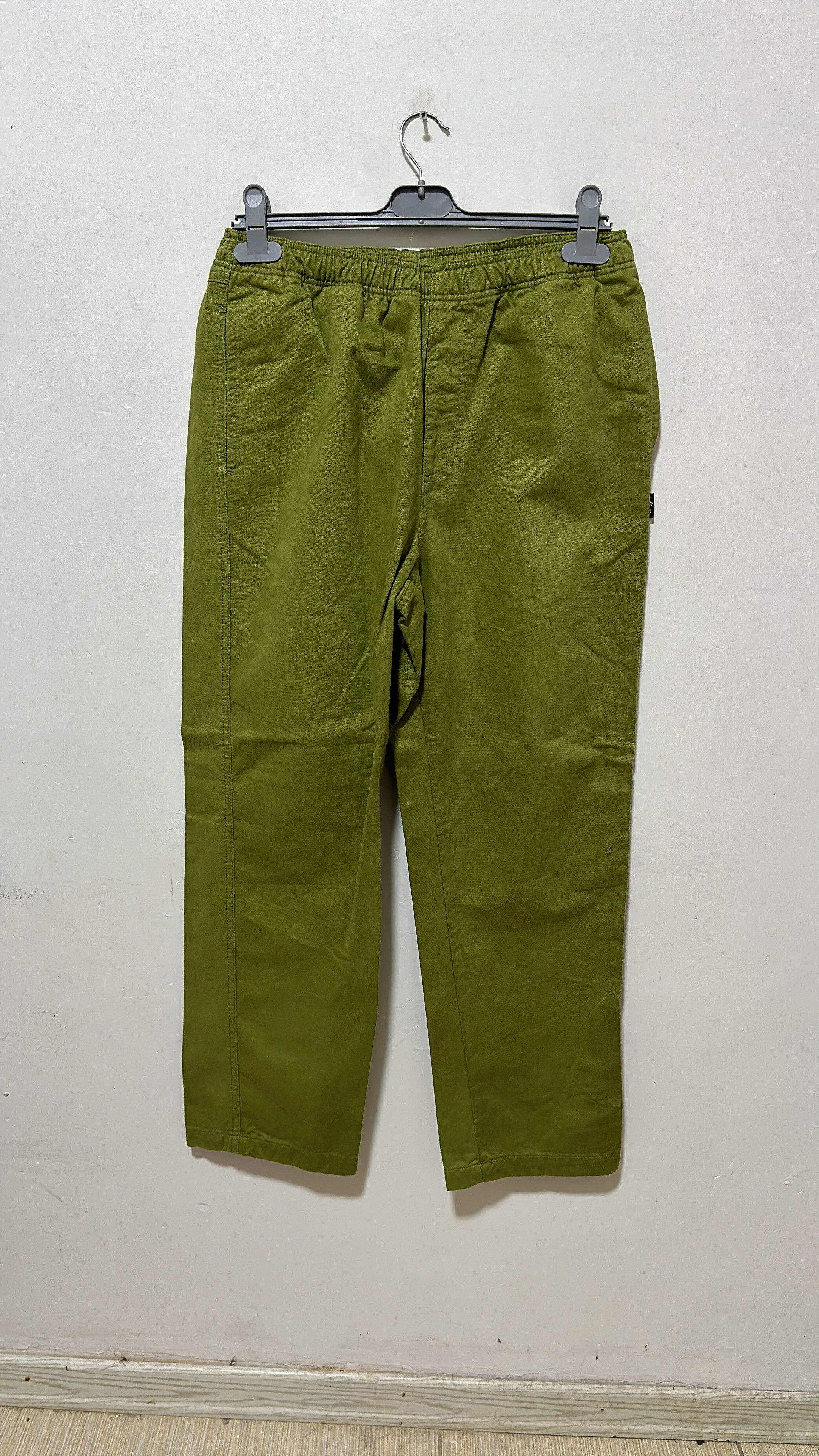Stussy Stussy Beach Pant Olive Size Medium Size US 32 / EU 48 - 1 Thumbnail