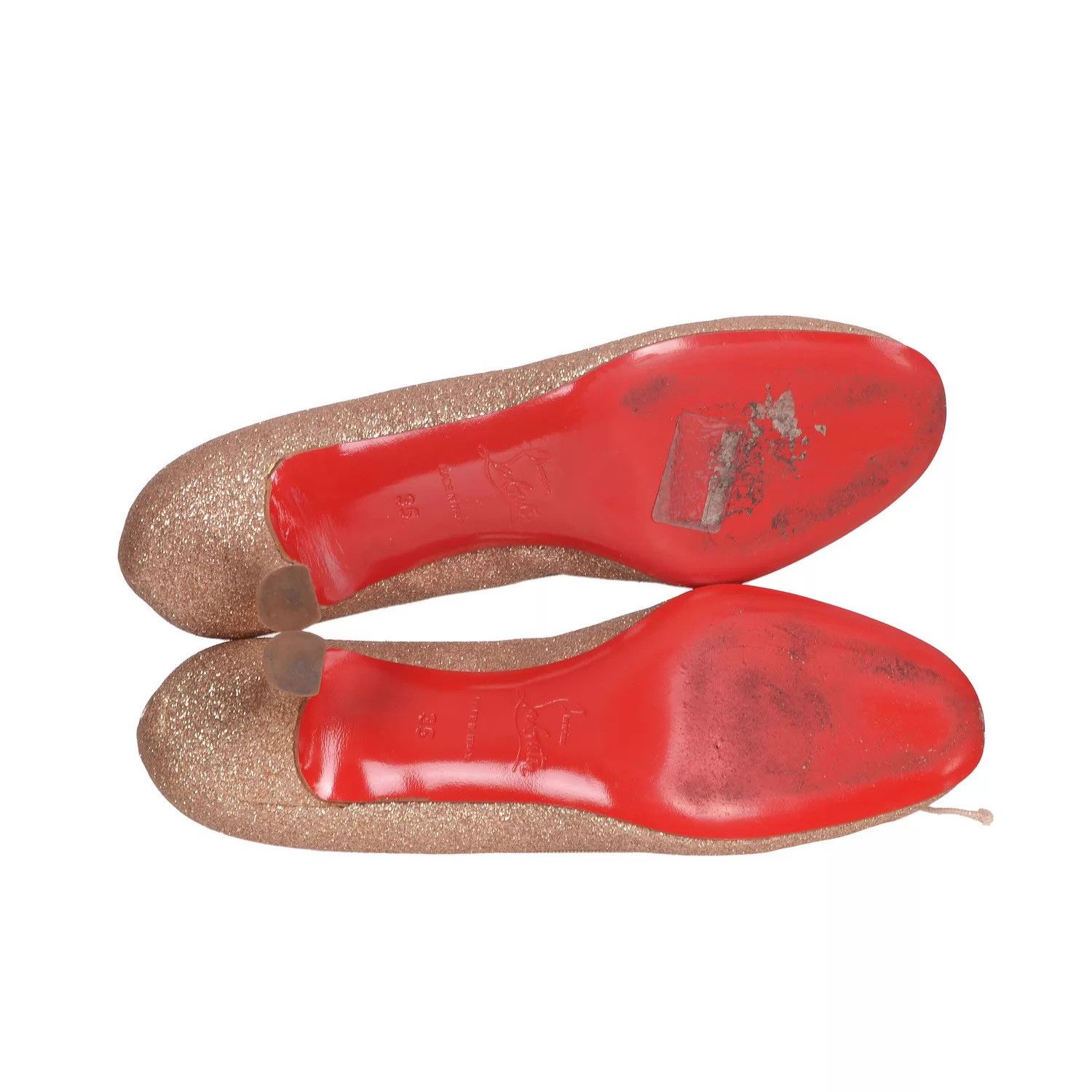 Christian Louboutin CL Women's High Heels 35 Size US 4.5 / IT 34.5 - 5 Thumbnail