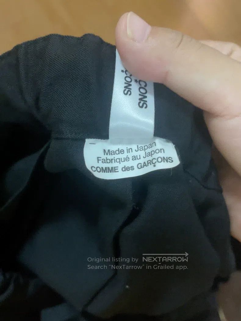 Comme des Garcons Comme Des Garcons size S Pleated Skirt Wool Size 23" - 5 Thumbnail