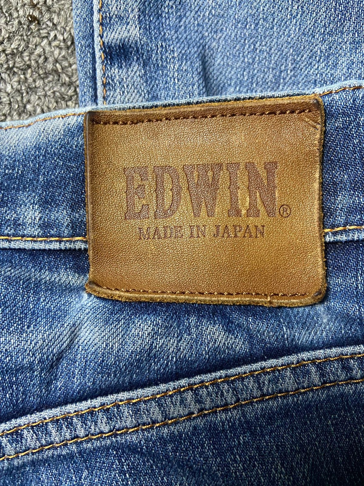 Edwin Edwin 602 Distressed Denim Jeans (162) Size US 31 - 3 Thumbnail
