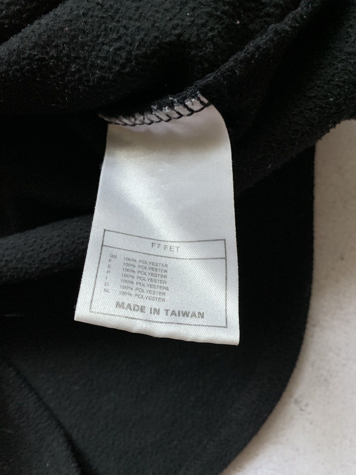 Nike × Vintage Vintage Nike Fleece Anorak Jacket Sweatshirt Black Y2K 90s Size US S / EU 44-46 / 1 - 9 Thumbnail
