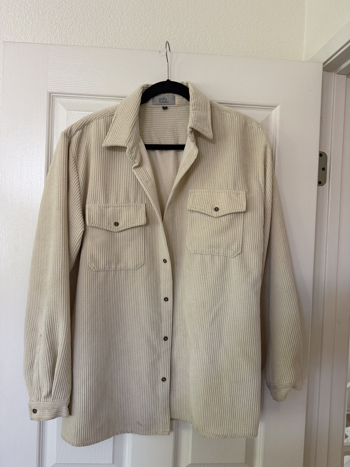 Other Yellow Corduroy Button Down Shirt Size US L / EU 52-54 / 3 - 1 Thumbnail