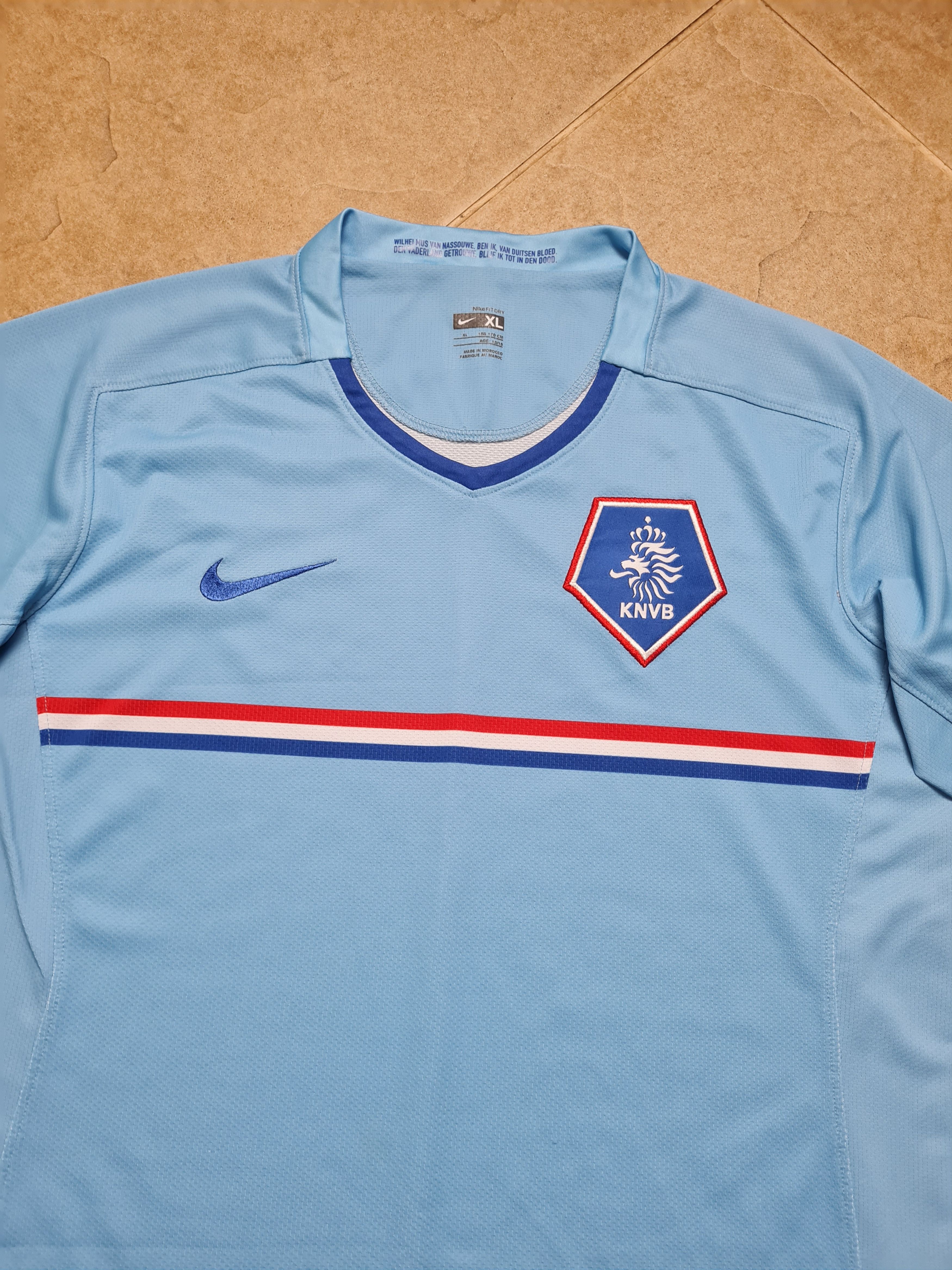 Nike Holland 2008/2009 Away Football Nederland Nike 259034-479 Size US S / EU 44-46 / 1 - 14 Thumbnail